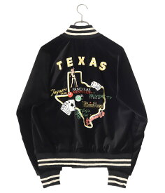 MINEDENIM / マインデニム : Texas Stripclubs Reversible Souvenir JKT Reversible Souvenir : テキサス ストリップ リバーシブル スーベニア ジャケット アウター ヴィンテージライク 刺繍 グラフィック ベルベット メンズ 日本 : 2310-9001【NOA】