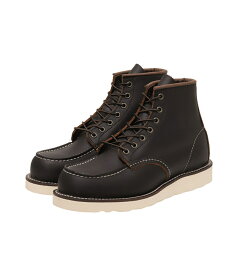 RED WING / レッドウィング : 6" CLASSIC MOC No.8849 : クラシック モック ワークブーツ レザー ミドル丈 ワイズD ワーカー ワークブーツ ブラック メンズ : 8849【STD】