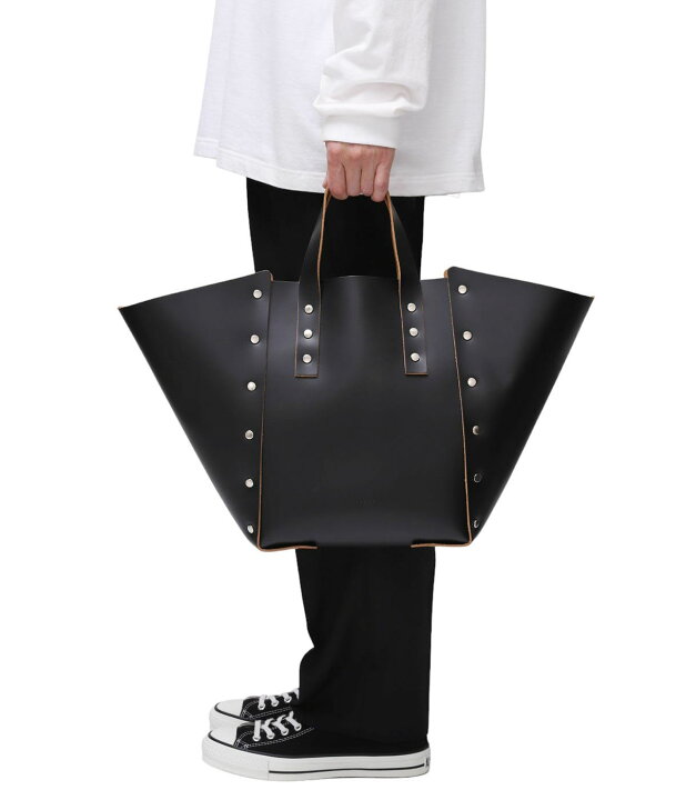 楽天市場】[送料無料]Hender Scheme : assemble hand bag wide M : di 