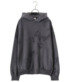 【送料無料】東洋エンタープライズ GOLD / ゴールド : LOOPWHEEL SWEAT PULLOVER PARKA UNEVEN DYED /全2色 : ループウィール スウェット プルオーバー パーカー アンイーブン ダイド セットアップ トップス メンズ ブラック ヘザーグレー コットン : 23B-GL69226【MUS】