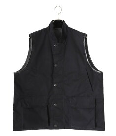 【送料無料】KAPTAIN SUNSHINE / キャプテンサンシャイン /全2色 : Over Vest : オーバーベスト アウター トップス ベスト オーバーサイズ 撥水加工 コットン 日本 メンズ : KS23FJK18【NOA】