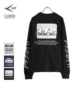 【送料無料】WP / ダブリューピー : WP×CAMBER WISEMAN G L/Tee / 全3色 : ダブリューピー キャンバー ワイズマン ロング スリーブ Tシャツ ロンT ロゴ プリント メンズ : WP12-LT08【WAX】