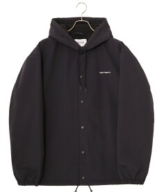 【送料無料】Carhartt WIP / カーハート ワークインプログレス : HOODED COACH JACKET : フーデッド コーチ ジャケット コーチジャケット メンズ ブラック 秋冬 : I032247【NOA】