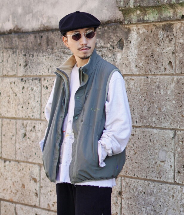 楽天市場】[SALE]Caledoor : Reversible Nylon/Recycled Fleece Vest 