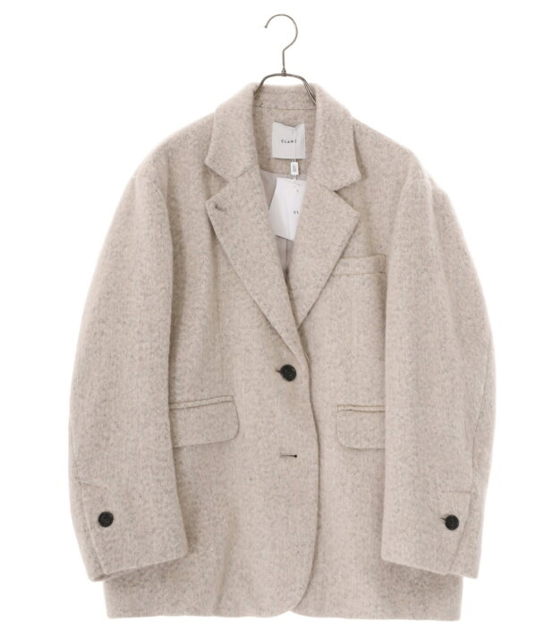 楽天市場】CLANE : [レディース]MIX SHAGGY OVER TAILORED JACKET  