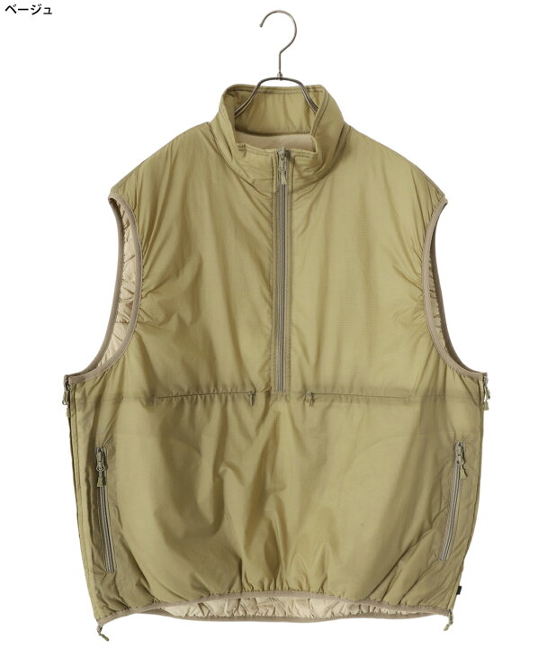 楽天市場】[SALE]DAIWA PIER39 : TECH REVERSIBLE PULLOVER PUFF VEST 