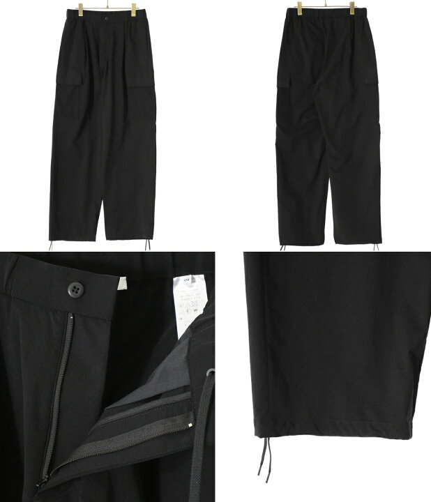 楽天市場】ATON : STRETCH WOOLY NYLON PARACHUTE CARGO PANTS 