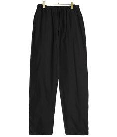 【送料無料】KAPTAIN SUNSHINE / キャプテンサンシャイン : Track Pants : トラックパンツ イージーパンツ ミリタリー 撥水加工 ボトムス パンツ 機能性 日本製 セットアップ着用可 二ドムバイオ加工 コットン ナイロン 軽量 ブラック ハリ感: KS24SPT16【NOA】