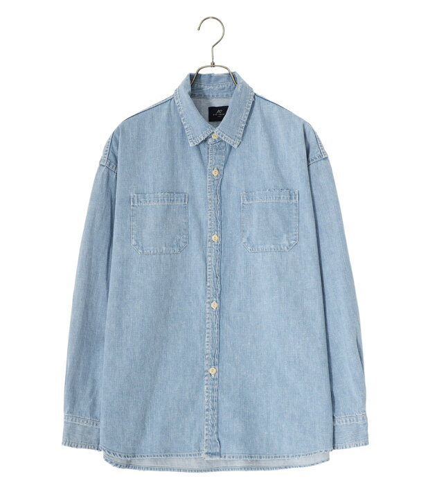 楽天市場】[送料無料]REMI RELIEF NAVY LABEL : 7.5oz デニムシャツ 