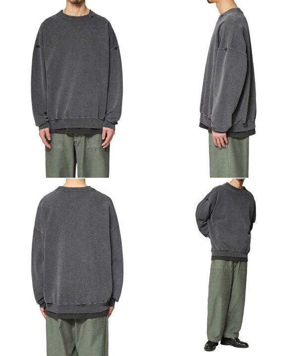 楽天市場】REMI RELIEF NAVY LABEL : ダブルSP加工裏毛クルー / 全3色 
