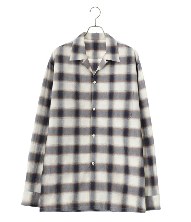 楽天市場】[送料無料]URU : COTTON MODAL - OPEN COLLAR L/S SHIRTS  