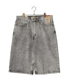 【送料無料】LEVI'S / リーバイス : SILVERTAB BAGGY SHORTS : シルバータブバギーショーツ ショートパンツ バギーシルエット ストリート 古着 90年代 ユーズド感 耐久性 経年変化 グレーカラー ワイド リラックスシルエット メンズ : A7491-0002【AST】【コンパクト】