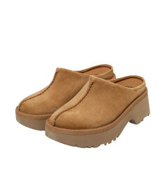 【送料無料】UGG / アグ : 【レディース】W NEW HEIGHTS CLOG : ニューヘイツクロッグ クロッグ クロッグサンダル UGGサンダル スリッポン スウェード 再生ポリエステル 5cmヒール EVA マイクロファイバー : 1152731-CHE【DEA】