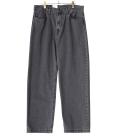 【送料無料】Carhartt WIP / カーハート ワークインプログレス : LANDON PANT : ランドンパンツ デニムパンツ ブラックデニム ウォッシュ ルーズ テーパード フィット ヴィンテージ フェード : I030468-24S1【NOA】【REA】