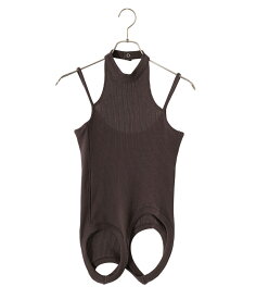 beautiful people / ビューティフルピープル : 【レディース】double-end sheer rib jersey tank top : ビューティフルピープル 24SS 春夏 宇都宮 レディース 正規品 ダブルエンド シアー リブ ジャージ タンクトップ : 1415310009【ANN】【コンパクト】