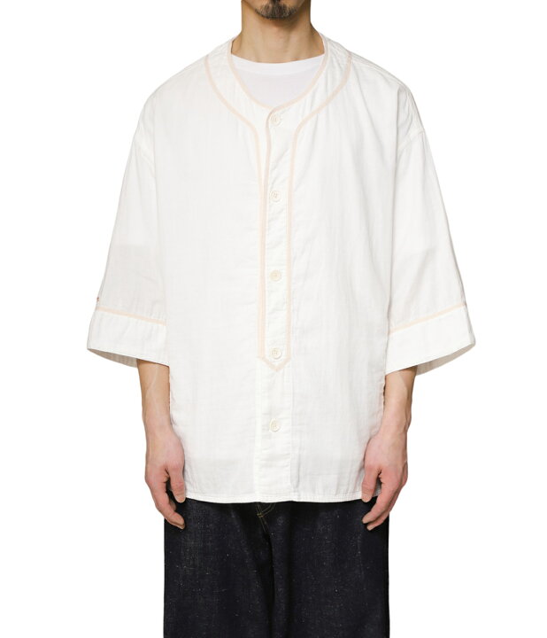 楽天市場】Porter Classic : SUVIN GOLD GAUZE BASEBALL SHIRT : PC 