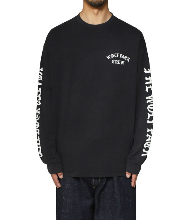 楽天市場】WP : WOLF PACK CREW L/Tee FADED / 全2色 : WP13-LT04[WAX 