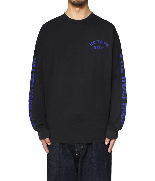 楽天市場】WP : WOLF PACK CREW L/Tee FADED / 全2色 : WP13-LT04[WAX 
