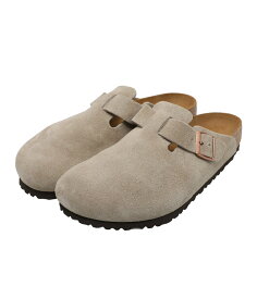 【送料無料】BIRKENSTOCK / ビルケンシュトック : Boston VL Taupe(レギュラー) : ボストン スウェードレザー フットベッド トープ クロッグ 定番 通年仕様 スウェードレザー ナチュラル 耐久性 吸湿性 柔軟性 通気性 軽量 緩衝性 メンズ : BST-0060461【STD】【REA】