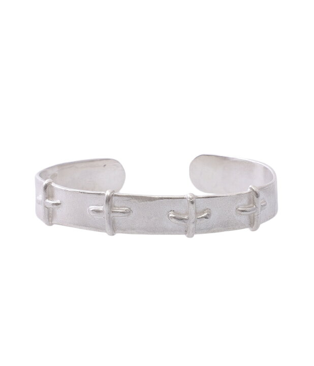 楽天市場】m.a+ / エムエークロス : silver stitched cross bracelet 