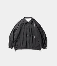 【送料無料】TIGHTBOOTH / タイトブース : STRAIGHT UP COACH JKT : ストレートアップコーチジャケット ナイロン バックプリント 24SS ストリート スケートボード スケボー 上野伸平 メンズ アウター ブルゾン レイヤードスタイル : 8304-T【ARK】