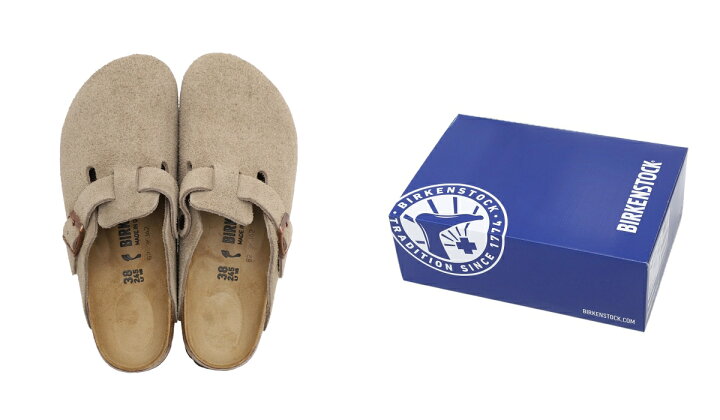 楽天市場】BIRKENSTOCK : [レディース]Boston VL Taupe (ナロー 