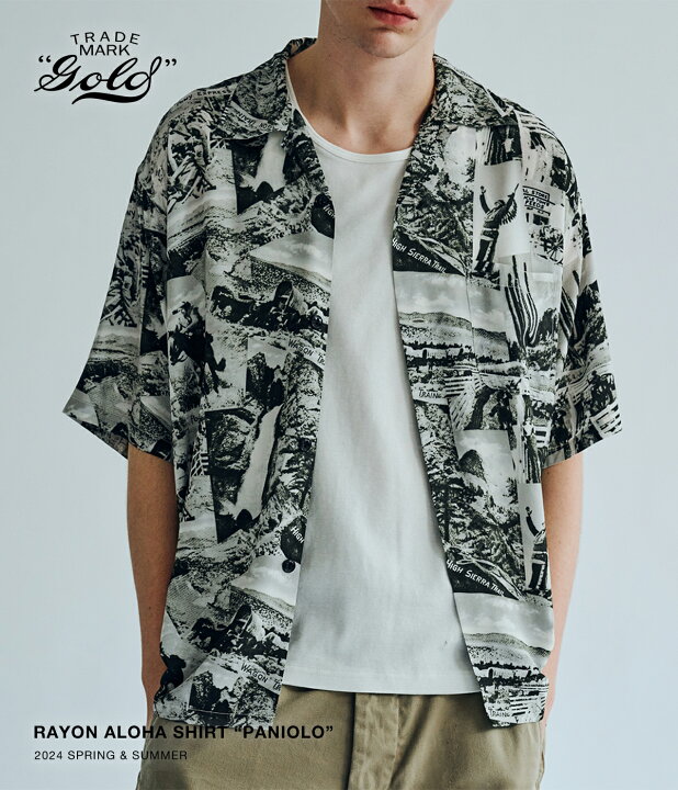 楽天市場】[送料無料]東洋エンタープライズ GOLD : RAYON ALOHA SHIRT 