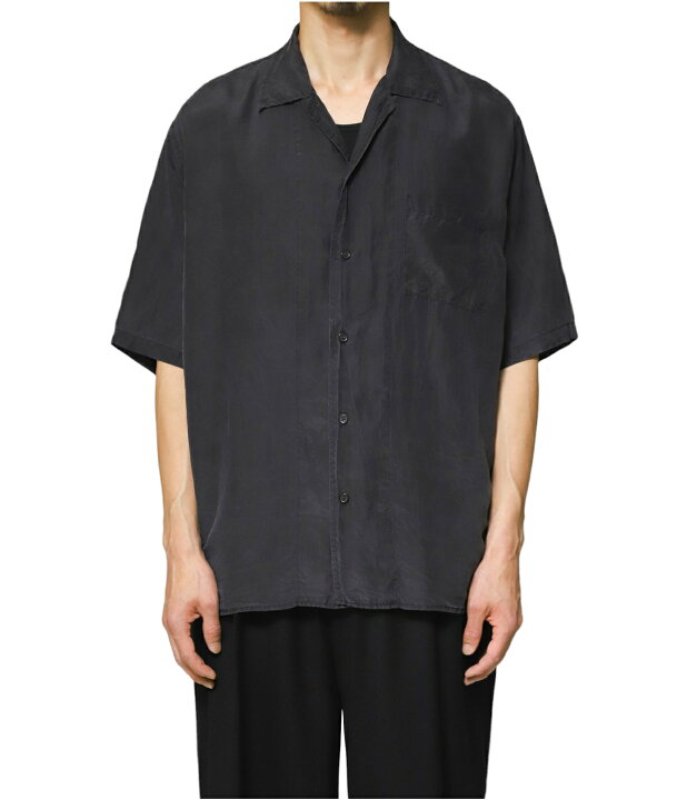 楽天市場】marka / マーカ : SILK OPEN COLLAR SHIRT - HABUTAE SILK 