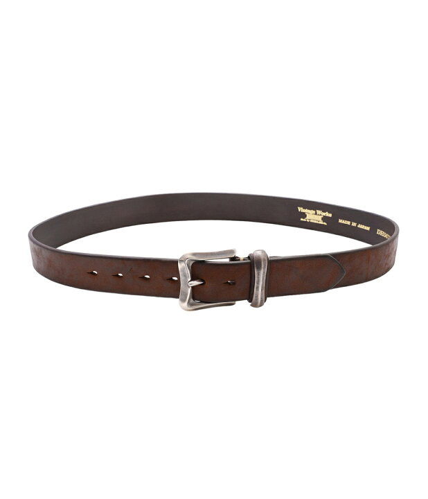 楽天市場】[送料無料]VINTAGE WORKS : DH5675 HAND MADE LEATHER BELT 