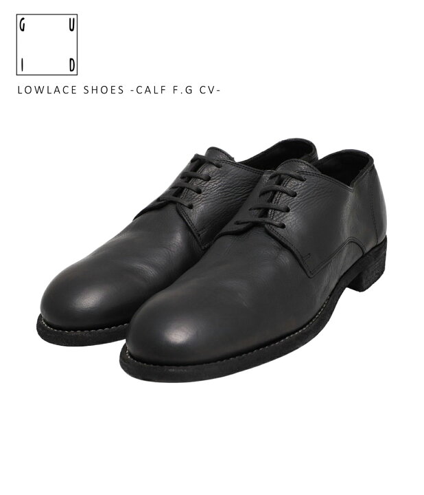 楽天市場】【P10倍】GUIDI / グイディ : LOWLACE SHOES -CALF F.G CV 