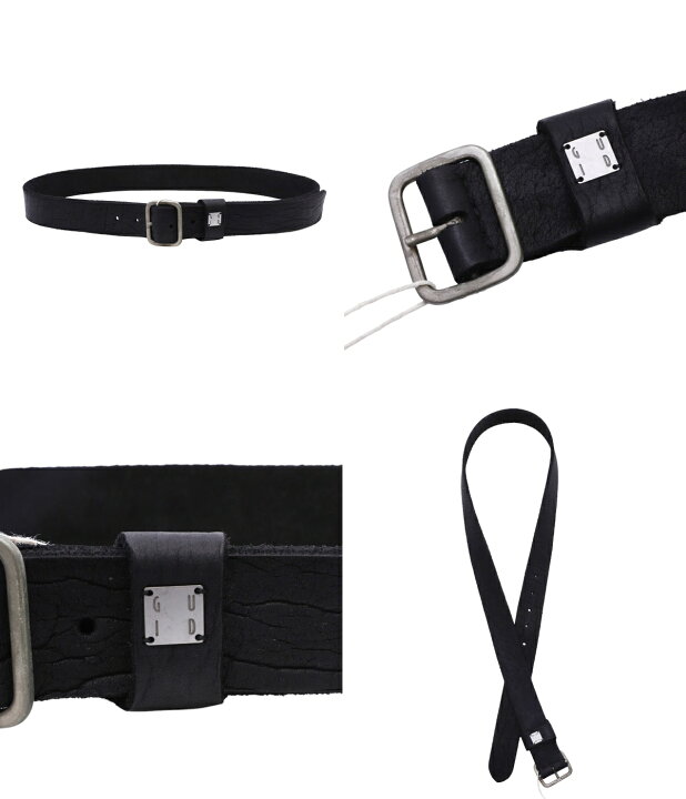 楽天市場】GUIDI : LEATHER BELT WITH BUCKLE BISON FULL GRAIN 
