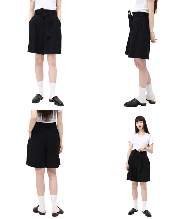 楽天市場】CLANE / クラネ : 【レディース】STITCH BELT HALF PANTS  
