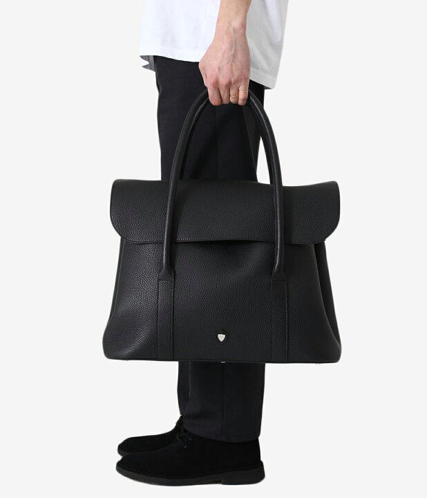 トートバッグ CHAMBORD SELLIER / BERN レザーブリーフケース メンズ 