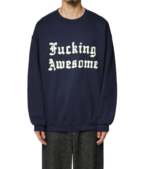 楽天市場】FUCKING AWESOME : Ancient Script Crewneck : FA-ASC[WAX 