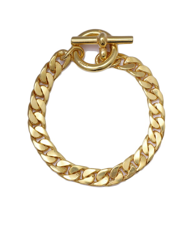 楽天市場】LAVER : 9MM CURB CHAIN T BAR BRACELET - GOLD - : LAVER  