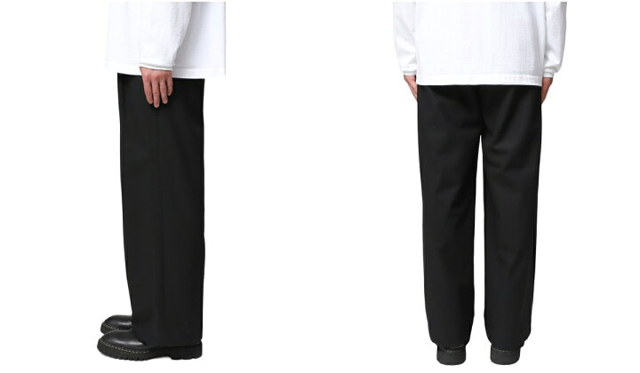楽天市場】MARKAWARE : TRIPLE PLEATED EASY TROUSERS / 全2色 