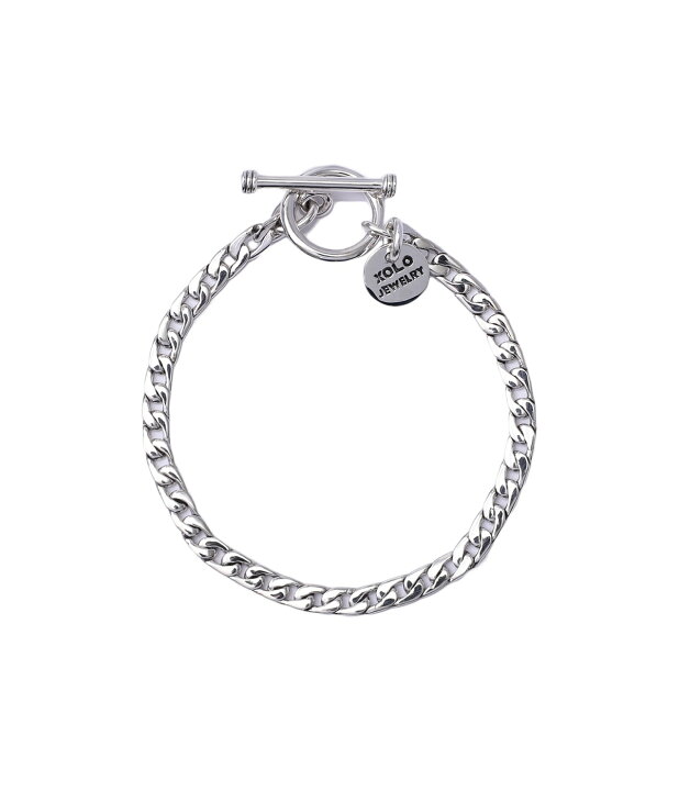 楽天市場】XOLO JEWELRY : Basic Link Bracelet -4mm- : XOB088[COR 
