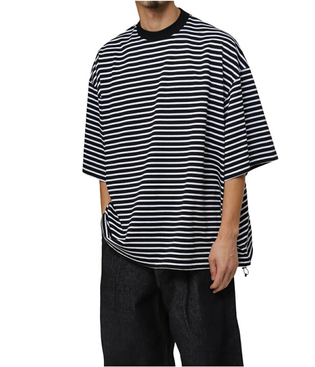 楽天市場】【P10倍】is-ness / イズネス : BALLOON STRIPES T SHIRT 