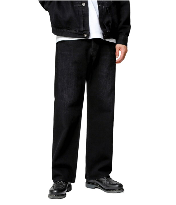 楽天市場】marka / マーカ : RELAX STRAIGHT FIT JEANS - black 