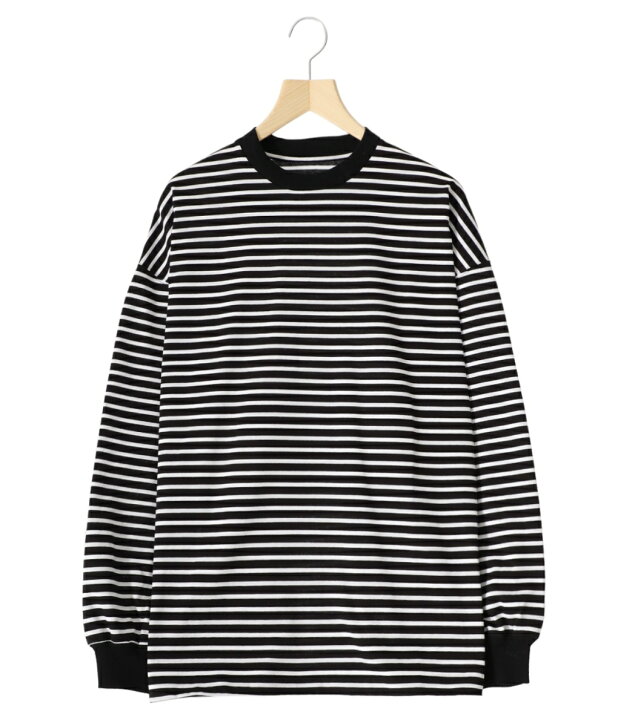 楽天市場】is-ness : BALLOON STRIPES LONG SLEEVE T SHIRT / 全3色 