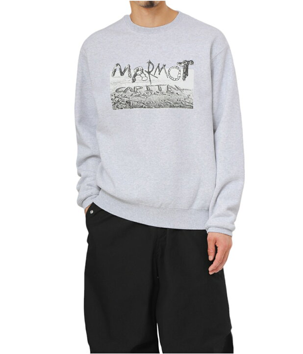 楽天市場】MARMOT CAPITAL : DRIFTWOOD CREW SWT : 24FW-L2-01[PIE][U 