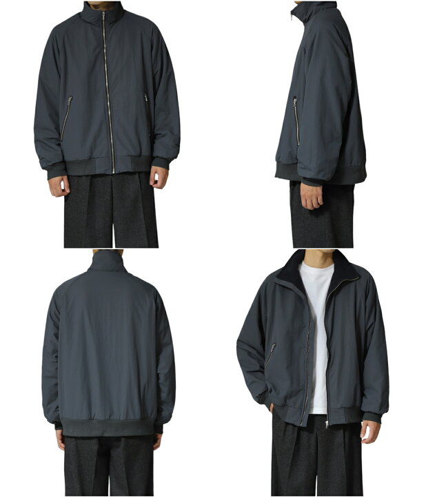 楽天市場】【P10倍】URU / ウル : NYLON FLEECE - ZIP UP BLOUSON 