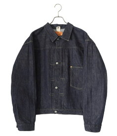 SUGAR CANE / シュガーケーン : SUGARCANE Super “Denim” Collectibles #07 13.5oz DENIM BLOUSE 1946 MODEL : シュガーケーン スーパーデニム ブラウス 1946 ティーバック デニムジャケット SCSC ヴィンテージ仕様 大戦モデル : SC19007T【STD】