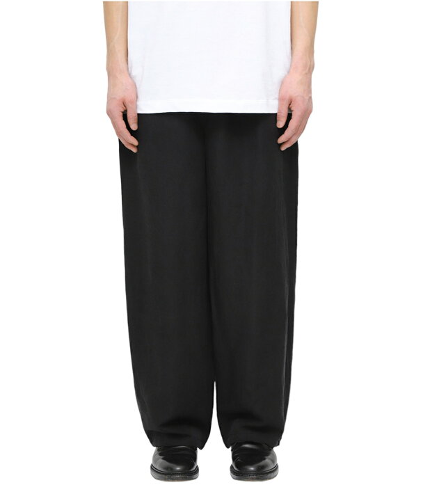 楽天市場】ATON : NIDOM SILK LINEN OVER PANTS : PRAGCM0111[COR][U 