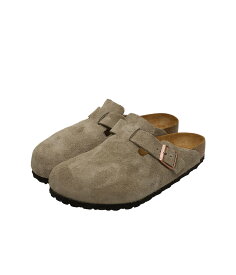 ■【予約商品 2024年3月～4月入荷予定】BIRKENSTOCK / ビルケンシュトック : Boston VL Taupe(レギュラー) : ボストン スウェード レザー フットベッド トープ クロッグ レギュラーフィット オールシーズン 定番 メンズ : BST-0060461【STD】【REA】