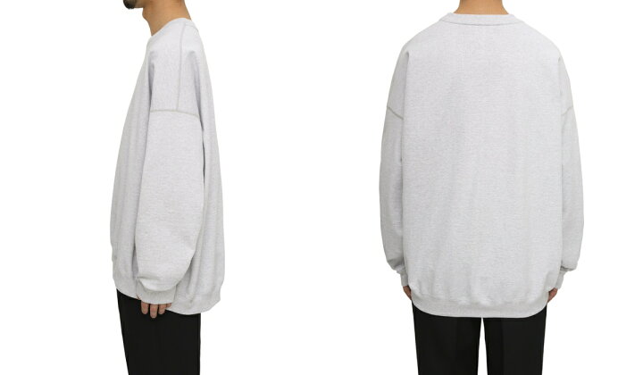 楽天市場】MARKAWARE : ORGANIC COTTON HEAVY FLEECE HUGE SWEAT / 全2 