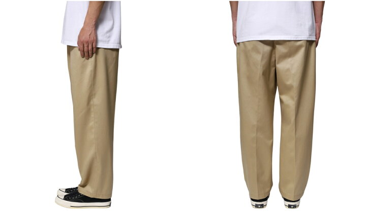 楽天市場】[送料無料]FARAH : Two Tuck Wide Tapered Pants : FR0401 