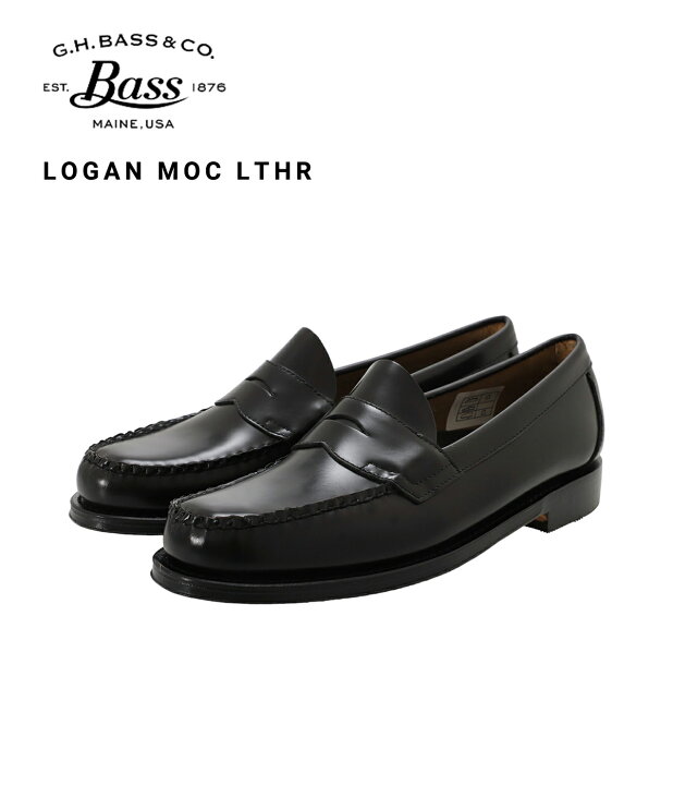 楽天市場】[SALE]G.H.Bass : LOGAN MOC LTHR : BA11035H[STD 