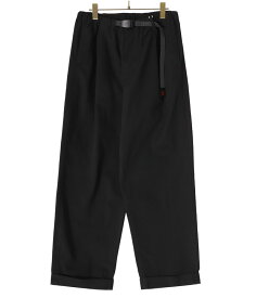 GRAMICCI / グラミチ : TC/TWILL TUCK TAPERD PANT / 全2色 : グラミチ ティーシーツイルタックテーパードパンツ テーパードパンツ チノパン ワンタック ルーズ イージー スラックス ベルト付き メンズ : GMP4-SJP10【AST】