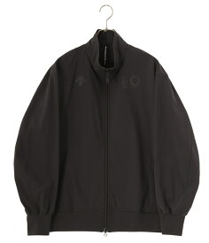 DESCENTE ALLTERRAIN / デサントオルテライン (水沢ダウン) : LIGHTWEIGHT TRACK JACKET : ライトウェイトトラックジャケット トラックジャケット ミニマル モダン シンプル ブランドロゴ ブラック ゆったり ストレッチ 撥水 セットアップ : DLMXGC33【NOA】